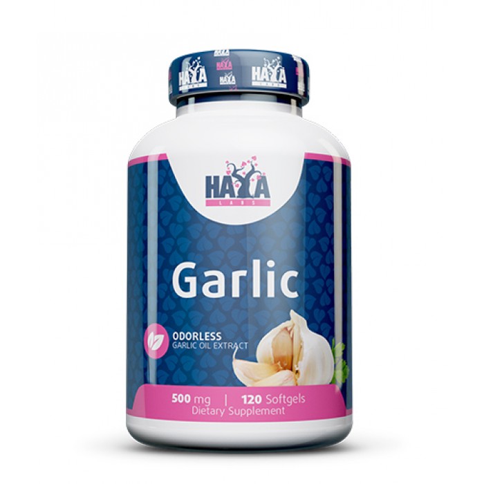 Haya Labs - Odorless Garlic 500mg / 120 softgels